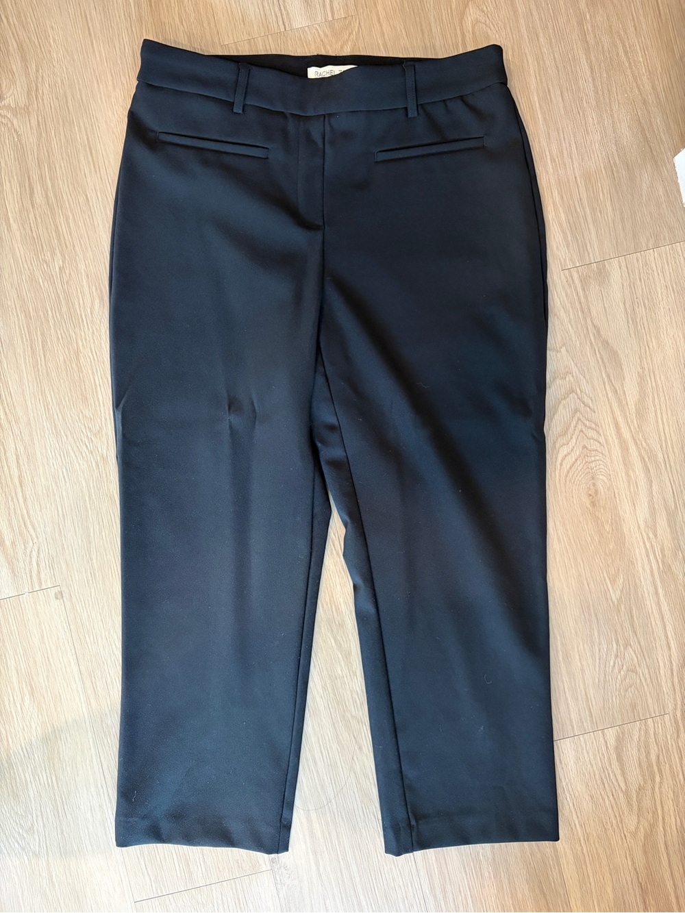 Rachel Zoe Women's Black Cropped Dress Pants